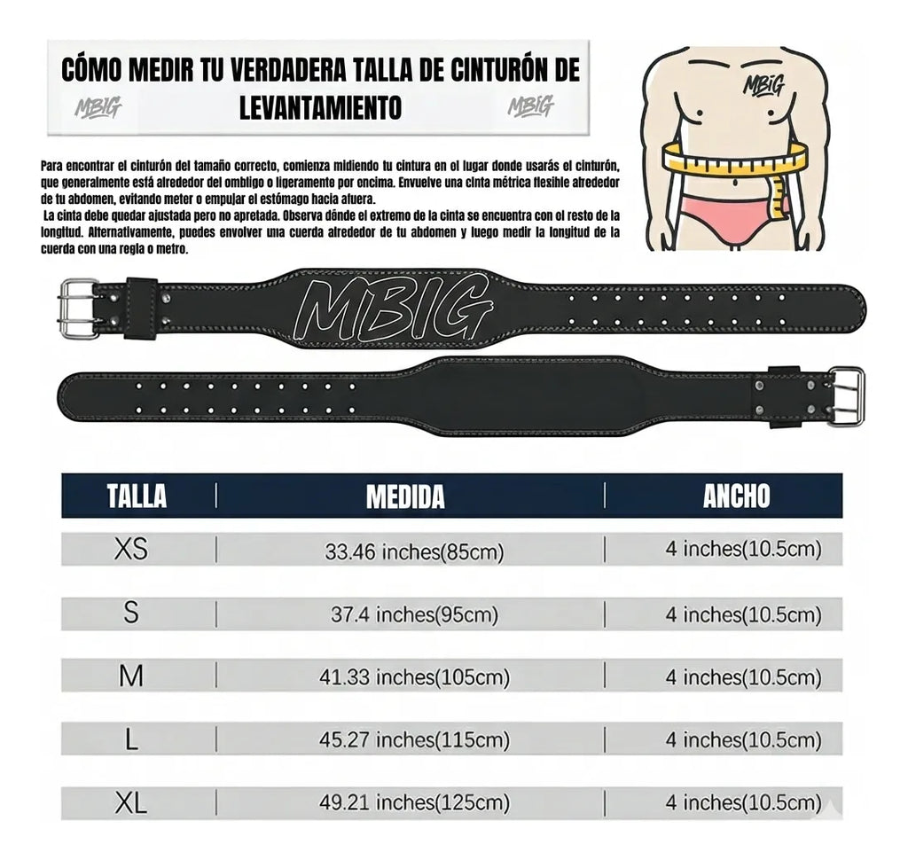 Cinturon Lumbar Powerlifting