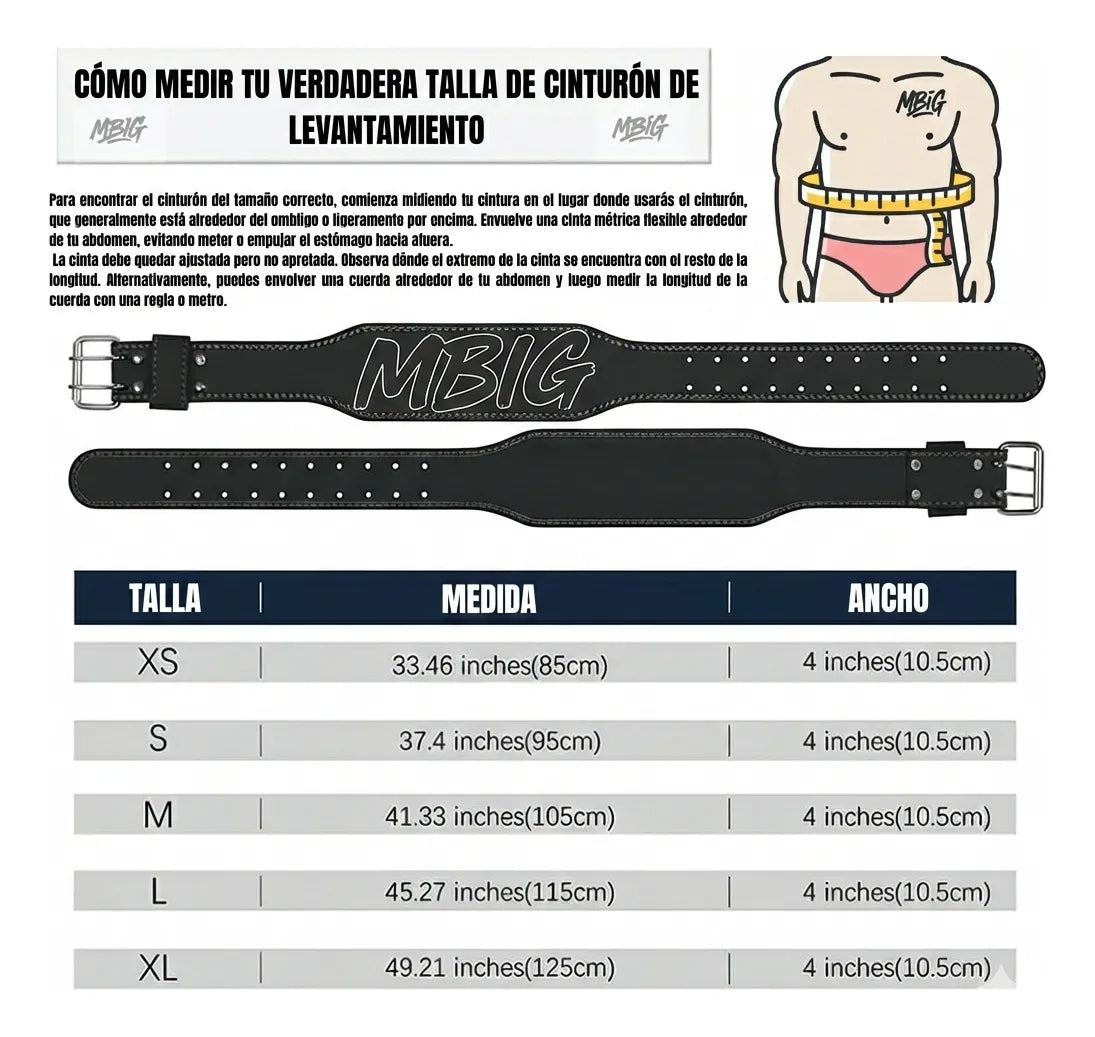 Cinturon Lumbar Powerlifting