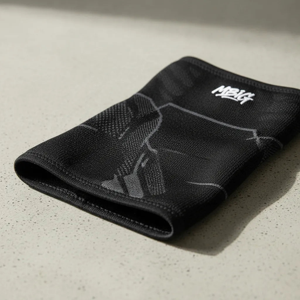 Coderas Deportivas de Compresión Elasticada Negro