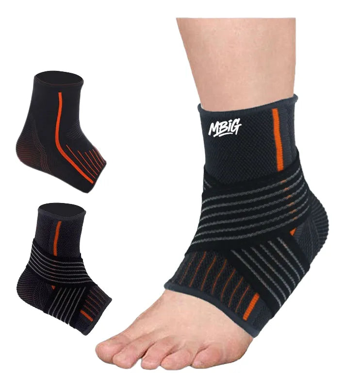 Tobillera Deportiva De Compresión Ajustable