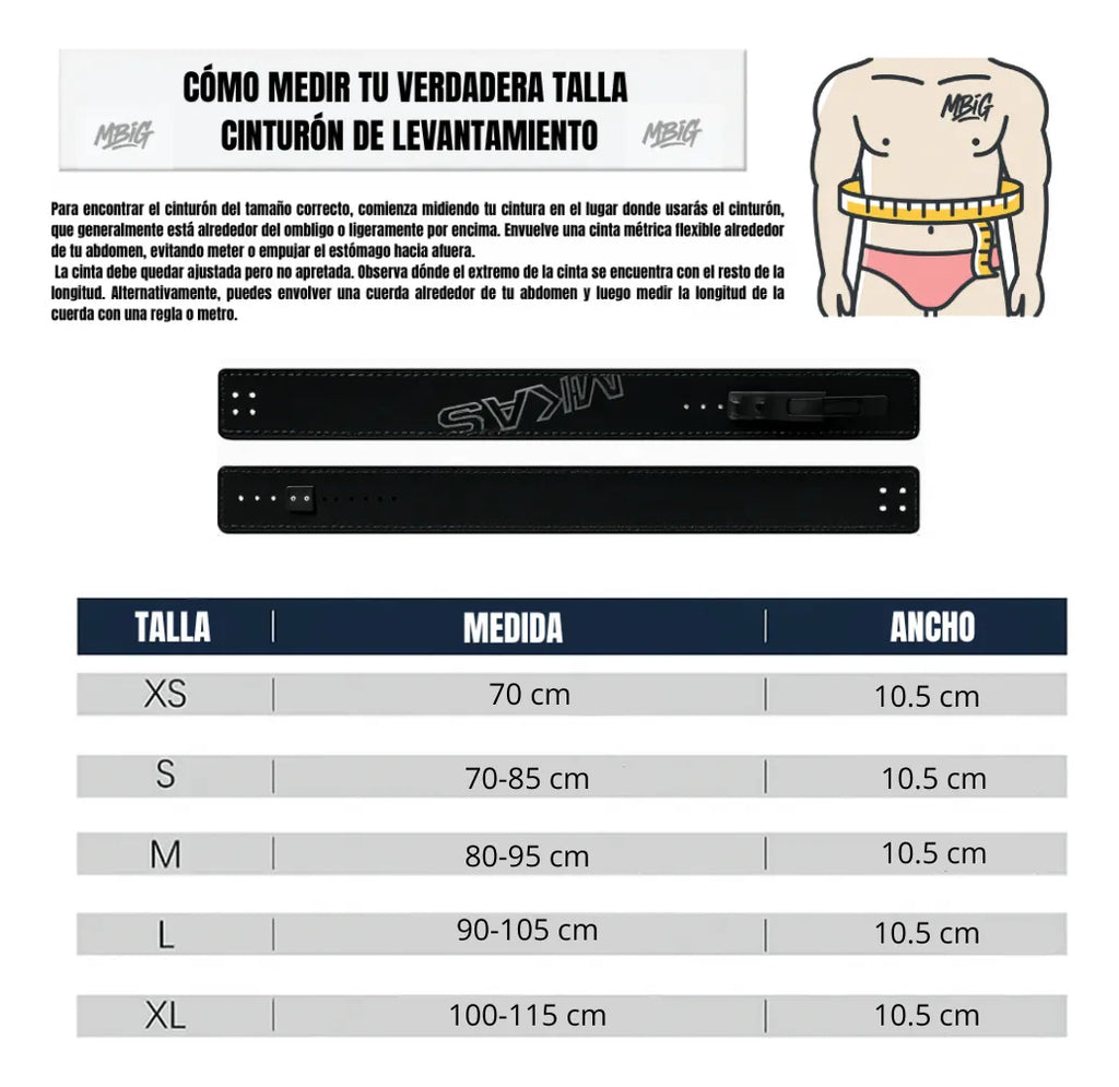 Cinturon Lumbar Con Palanca