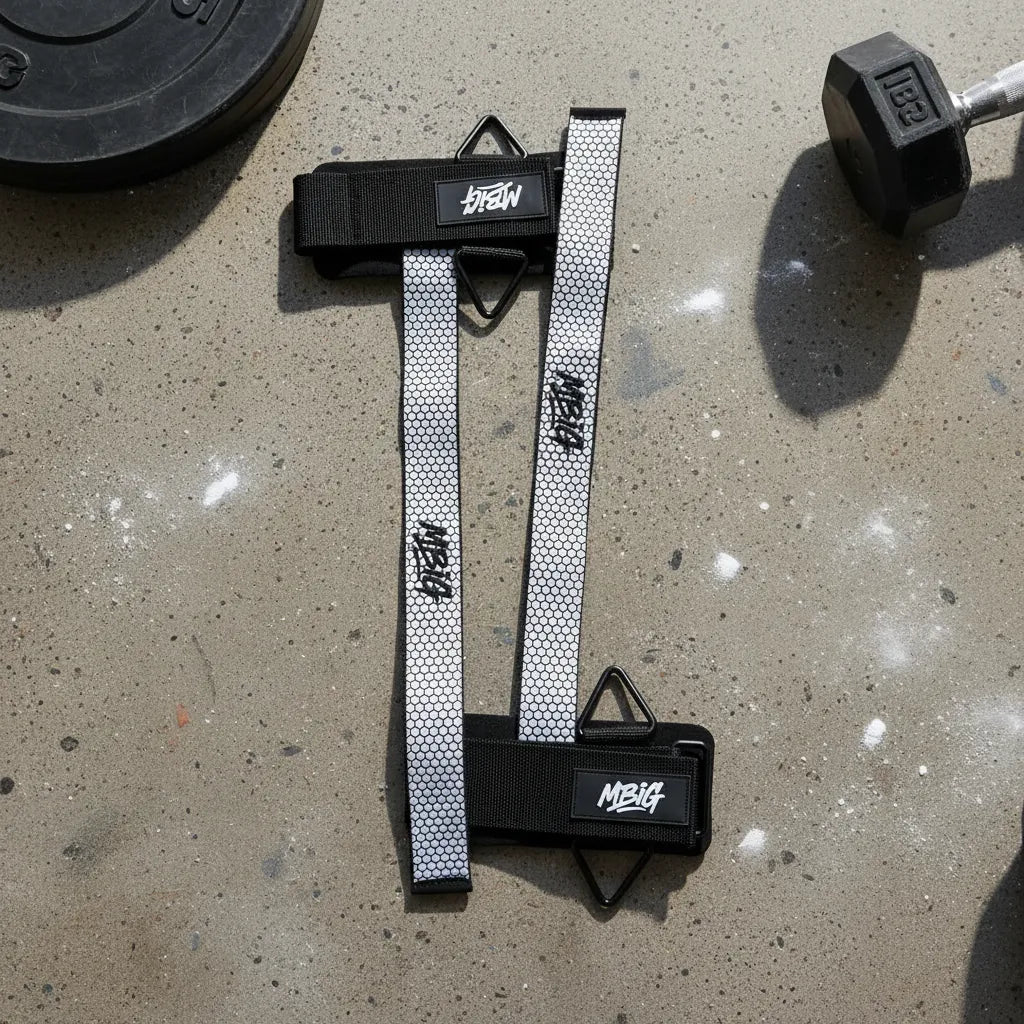 Straps de Agarre con Gancho para Elevaciones