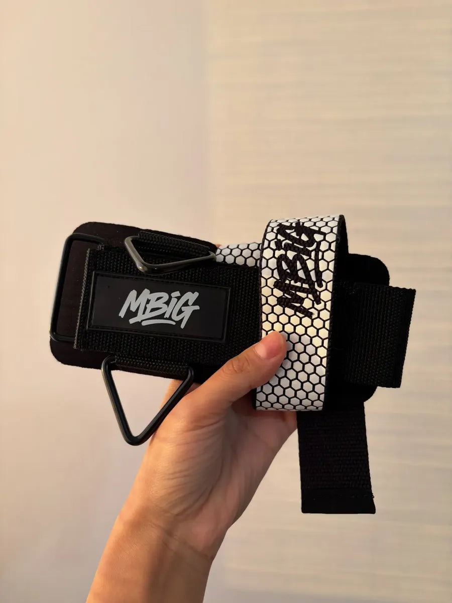 Straps de Agarre con Gancho para Elevaciones